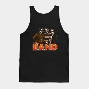 King Harvest Style The Band Retro Folk Rock Iconic Couture Graphic T-Shirt Tank Top